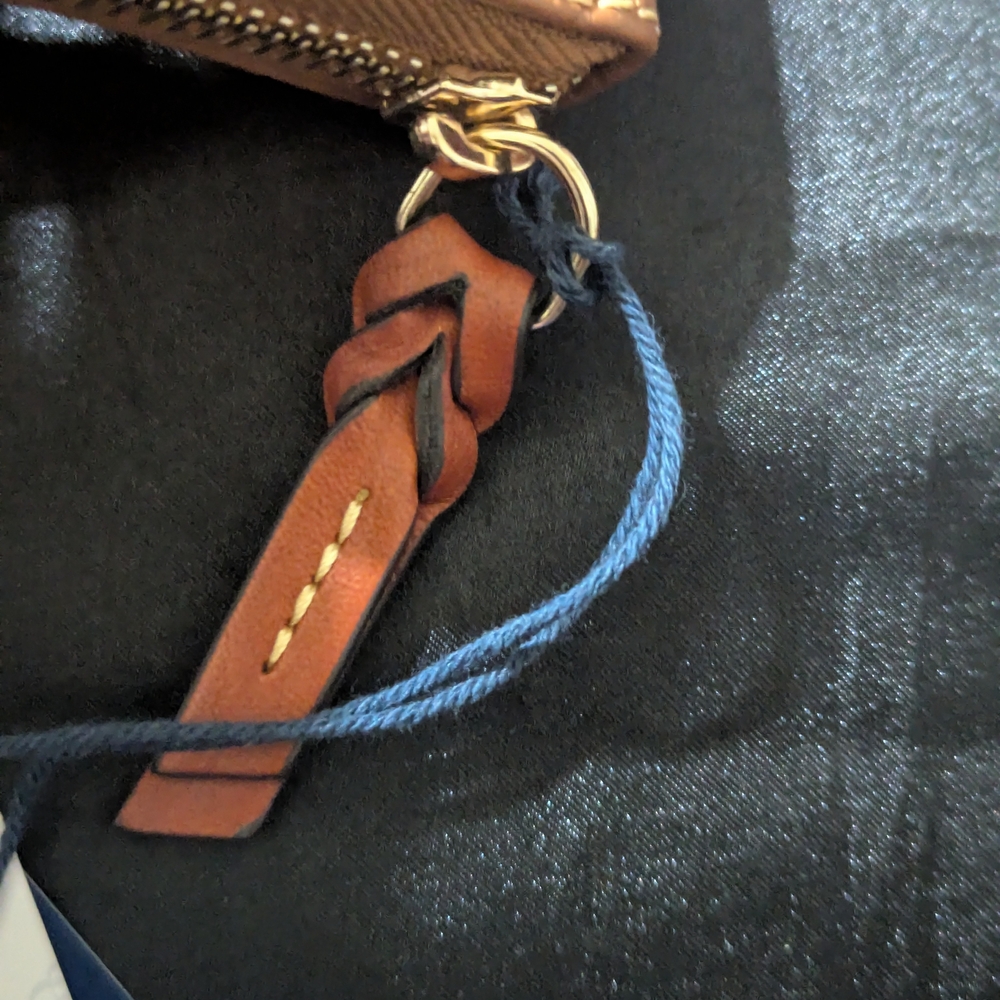 Dooney & Bourke Brown Leather Wallet - Picture 4 of 4